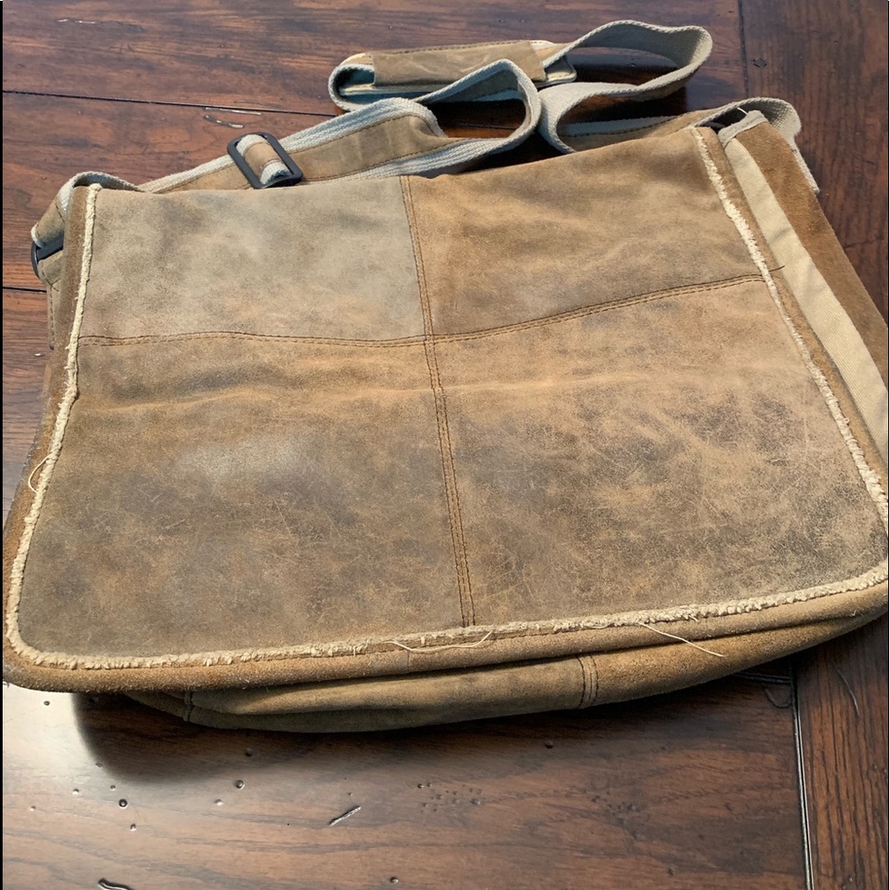 Vintage M Julian Suede Messenger bag